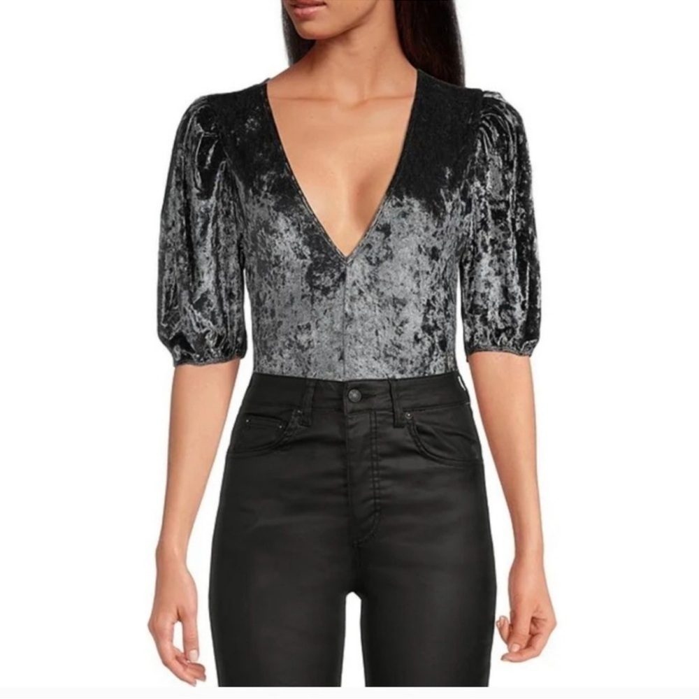 Free People Sunflower Seed Bodysuit Size Small - Picture 2 of 14